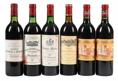 Mixed Lot of Fine Left Bank Bordeaux