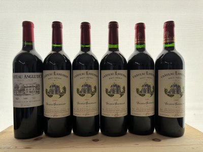 Chateau Lanessan, Haut-Medoc (3 bottles 2000, 2 bottles 1996 plus 1 bottle Aungludet 2009)