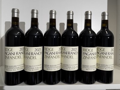 Ridge, Pagani Ranch Zinfandel, Sonoma Valley
