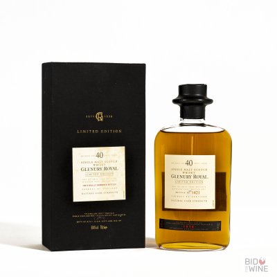 Glenury Royal 40 Years Old. Gift boxed.