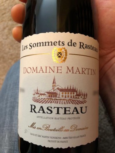 Domaine Martin Rasteau Sommets de Rasteau (IN BOND)