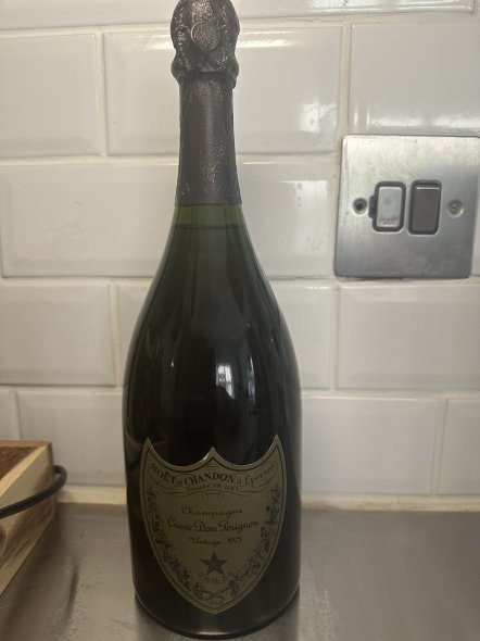 1975 Dom Perignon Vintage Champagne