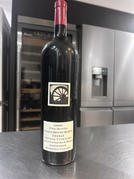 Two Hands, magnum , Coach House Block Shiraz, Barossa Valley