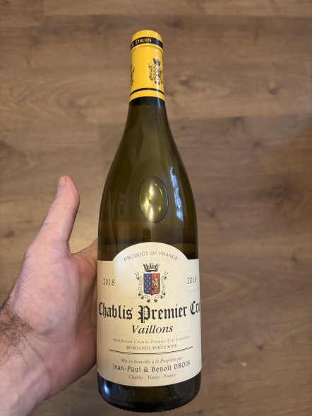 Jean-Paul & Benoit Droin, Chablis Premier Cru, Vaillons