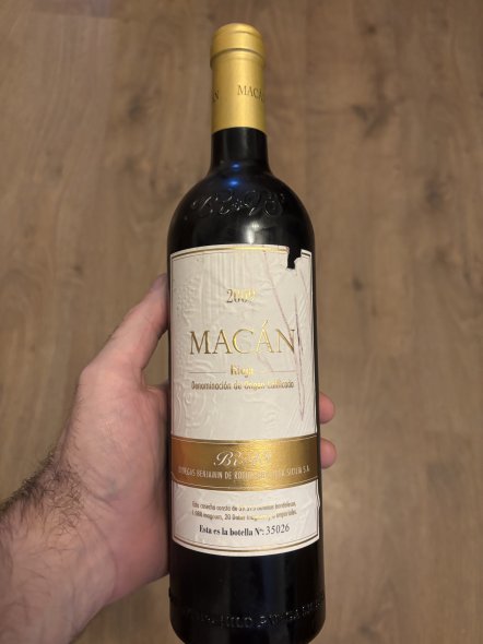 Macan Bodegas Benjamin de Rothschild & Vega Sicilia