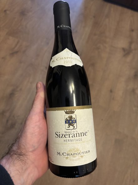 M. Chapoutier, Hermitage, Monier de la Sizeranne