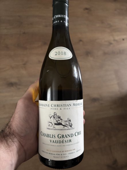 Domaine Christian Moreau Pere & Fils, Chablis Grand Cru, Vaudesir