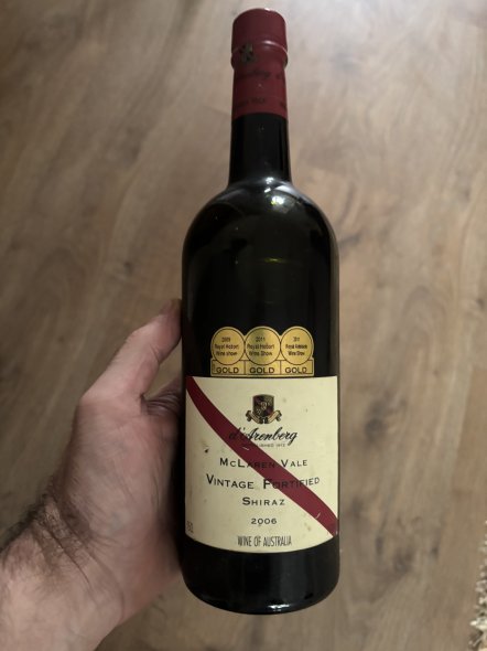 d'Arenberg, Fortified Shiraz, McLaren Vale