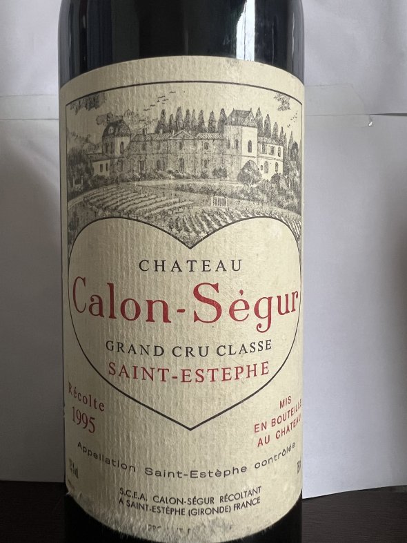 Chateau Calon Segur 3eme Cru Classe, Saint-Estephe
