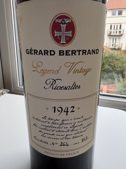 Gerard Bertrand, Rivesaltes Legend Vintage