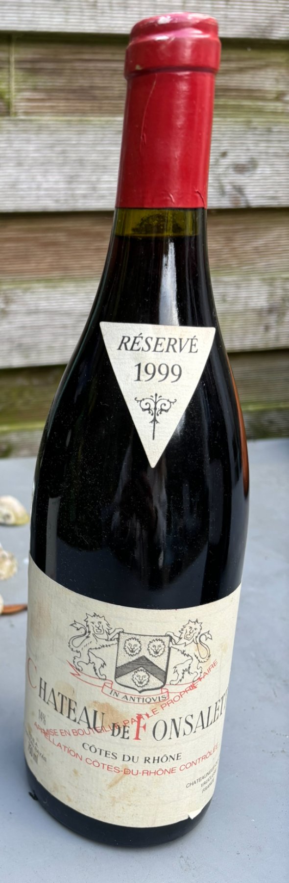 Chateau de Fonsalette, Cotes du Rhone, Rouge