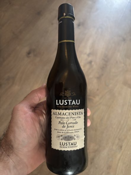Lustau, Palo Cortado Cayetano Pino Cia Almacenista Sherry 93 Points WA