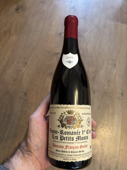 Domaine Francois Gerbet, Vosne-Romanee Premier Cru, Les Petits Monts