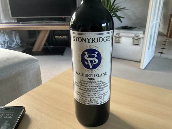 Stonyridge, Larose, Waiheke Island 2006 