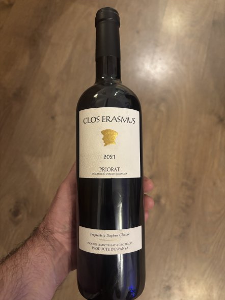 Clos Terrasses (Daphne Glorian), Erasmus, Priorat DOC 99 points WA