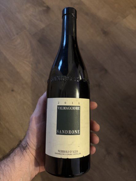 Luciano Sandrone, Nebbiolo d'Alba, Valmaggiore 94 points WA