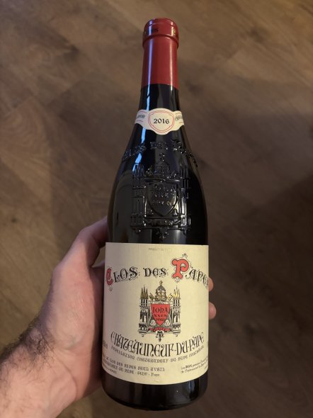 Clos des Papes, Chateauneuf-du-Pape, Rouge 100 points Jeb Dunnuck 97+ WA