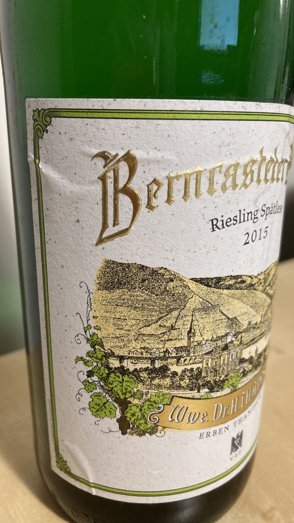 Dr Thanisch, Berncasteler Doctor Riesling Spatlese, Mosel