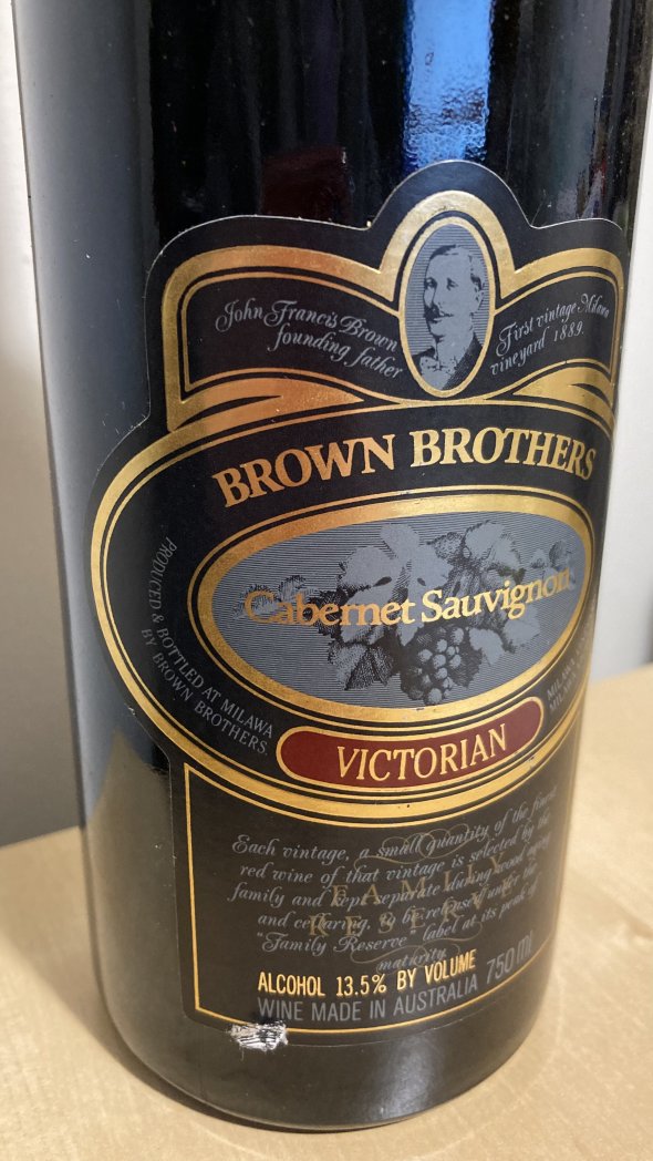 Brown Brothers, Cabernet Sauvignon, Victoria