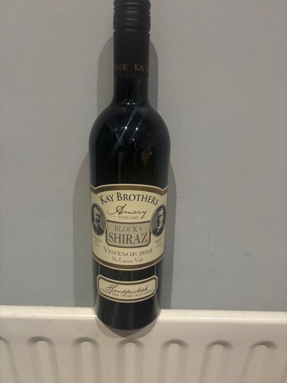 Kay Brothers, Block Six Shiraz, McLaren Vale