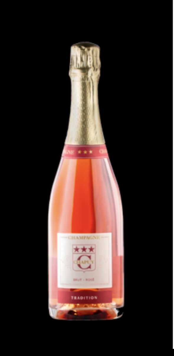 Champagne Chapuy Rose Tradition , Grand Cru Oger, NV, Cote des Blancs, parcel of 6x75cl, NV, NV Duty Paid, 6 bottle, 75cl