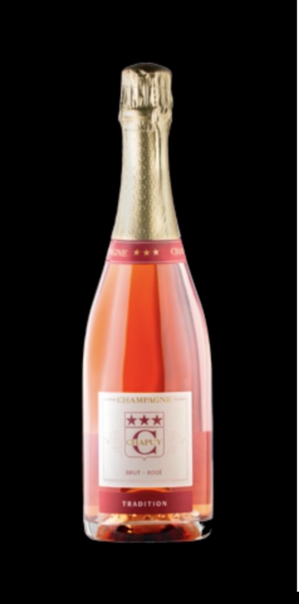 Champagne Chapuy Rose Tradition , Grand Cru Oger, NV, Cote des Blancs, parcel of 6x75cl, NV, NV Duty Paid, 6 bottle, 75cl