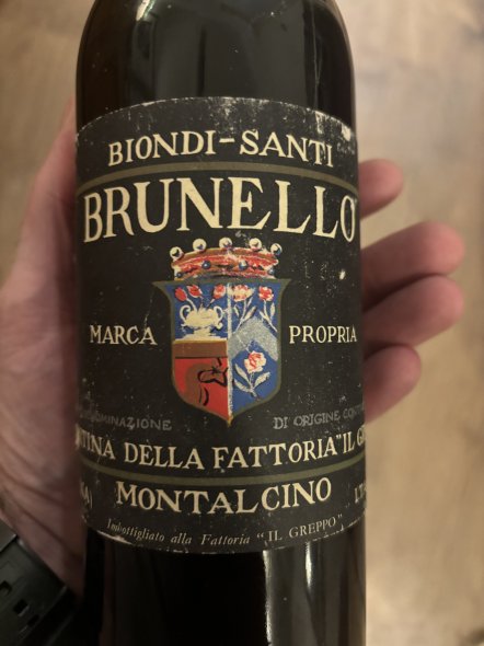 Biondi-Santi, Brunello di Montalcino, Riserva