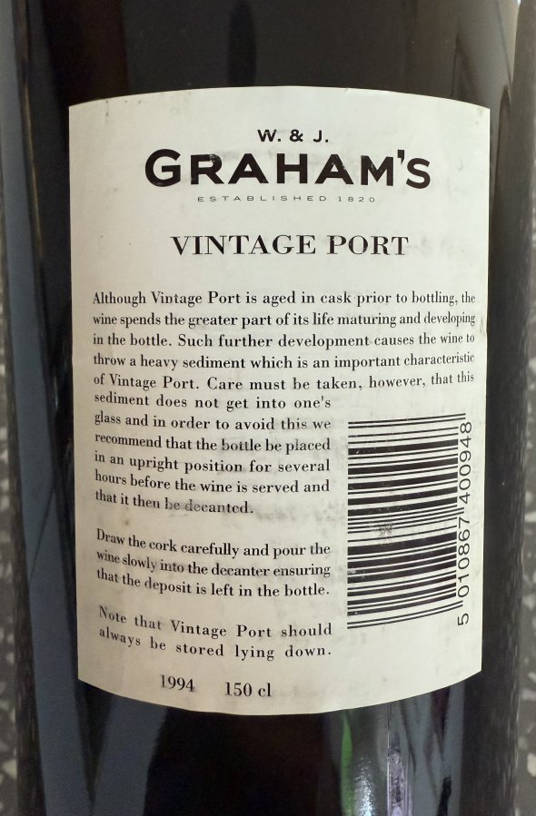 Graham s, Vintage Port