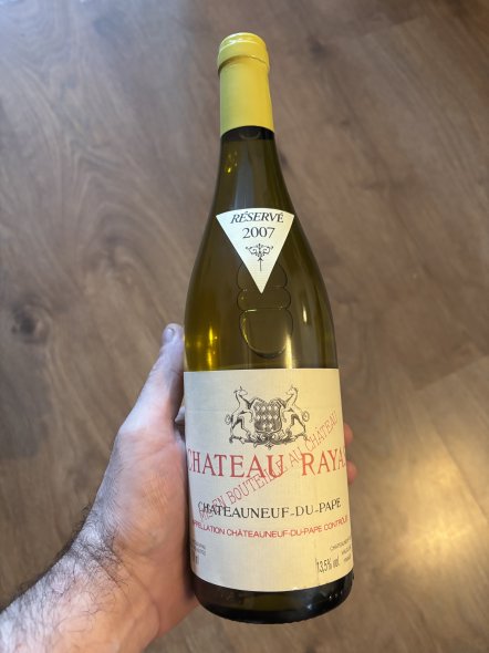 Chateau Rayas, Chateauneuf-du-Pape, Blanc WA 94 points