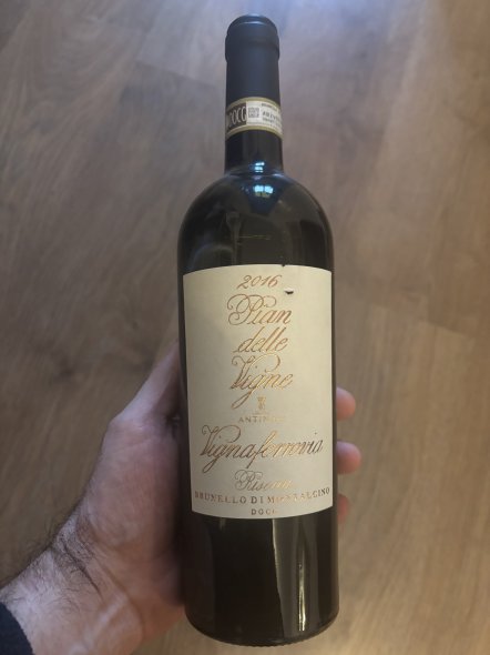 Antinori (Pian Vigne), Brunello di Montalcino, Vigna Ferrovia Riserva 