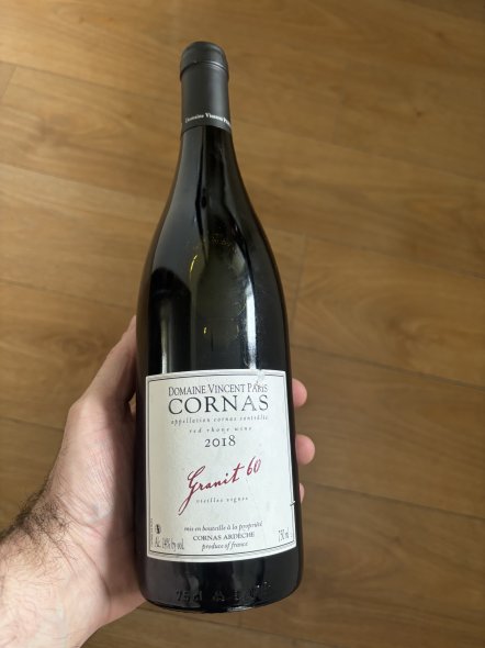 Domaine Vincent Paris, Cornas, Granit 60 / 95-97 points WA 