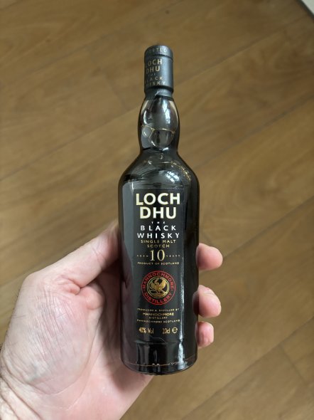 LOCH DHU THE BLACK WHISKY SINGLE MALT 10 YEARS Mannochmore VERY RARE!!!!!! 
