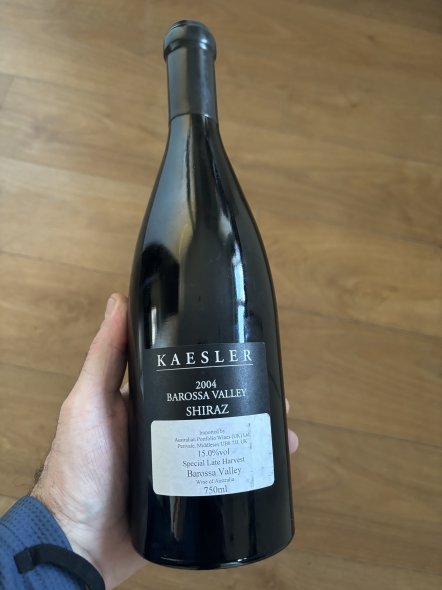 Kaesler, Old Bastard, Barossa Valley 95 points Robert Parker WA