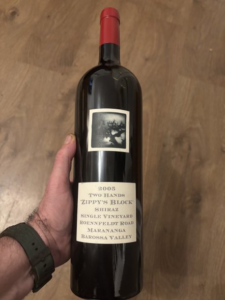 Two Hands, Zippy's Block Roennfeldt Road Shiraz, Barossa Valley 99 by WA Magnum