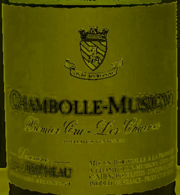 Domaine Francois Bertheau, Chambolle-Musigny Premier Cru, Les Charmes