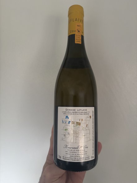 Domaine Leflaive, Meursault Premier Cru, Sous le dos d'Ane 92 points WA