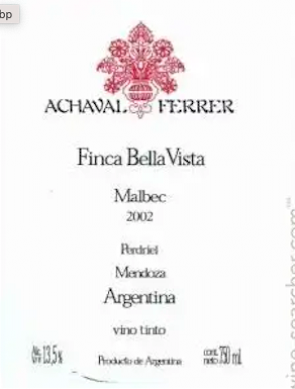 Achaval Ferrer, Finca Bella Vista, Mendoza