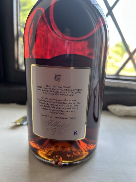 Martell, Cordon Bleu, Cognac