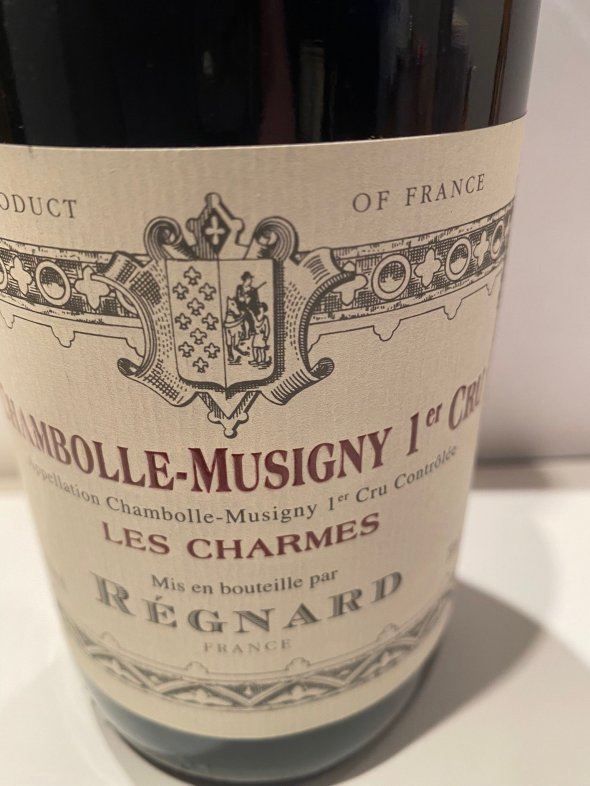 Regnard Chambolle Musigny 1er Cru Les Charmes