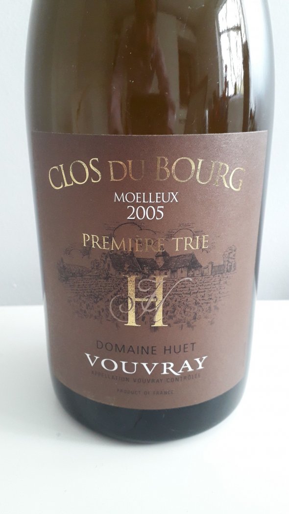 Domaine Huet, Vouvray, Clos Bourg Moelleux Premiere Trie