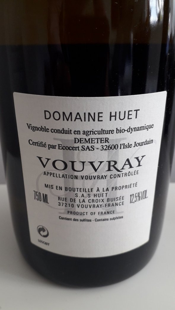 Domaine Huet, Vouvray, Clos Bourg Moelleux Premiere Trie