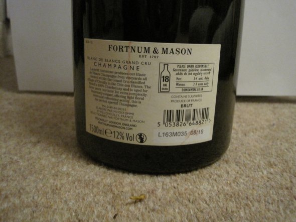 Fortnum & Mason Blanc de Blancs Grand Cru Champagne