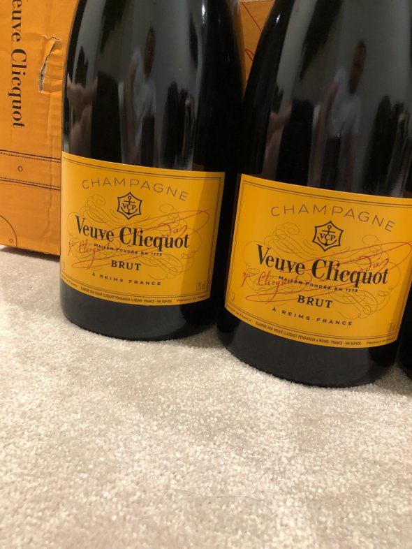 Magnums of Veuve Clicquot, Yellow Label Brut