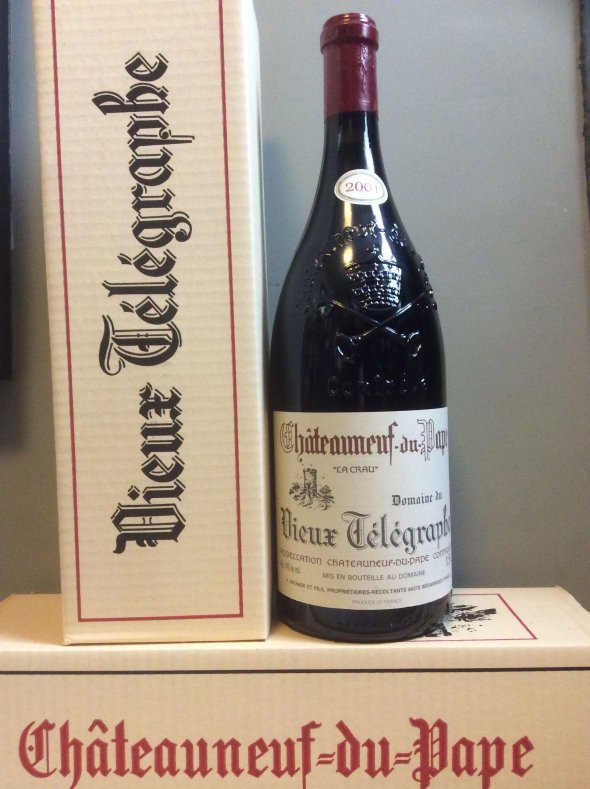 Vieux Telegraphe, Chateauneuf-du-Pape, La Crau (Magnum) &lsquo;Georgous&rsquo; Robert Parker