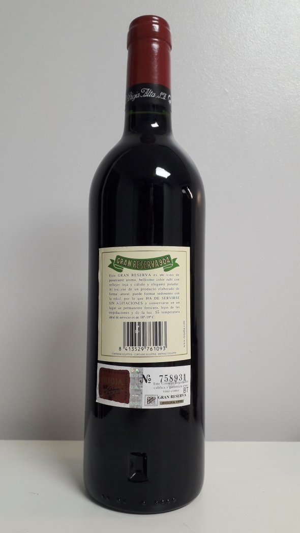 La Rioja Alta, Gran Reserva 904, Rioja
