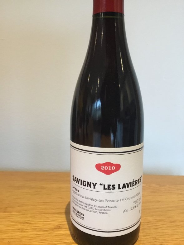 Louis Chenu, Savigny-les-Beaune Premier Cru, Les Lavieres 2010