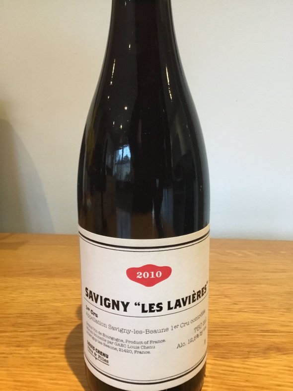 Louis Chenu, Savigny-les-Beaune Premier Cru, Les Lavieres 2010