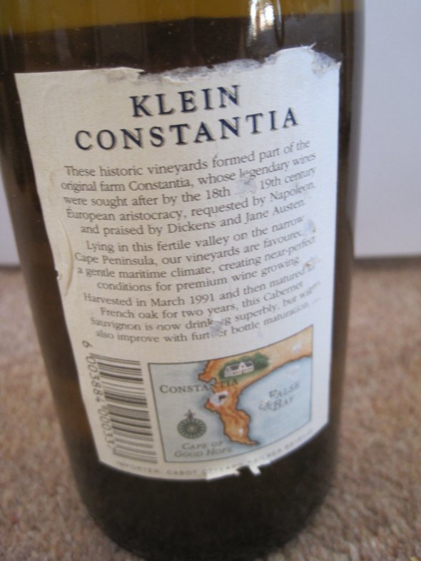 Klein Constantia, Chardonnay, Constantia