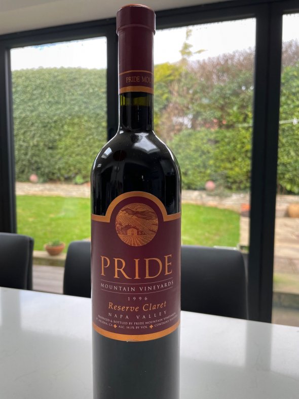 Pride Mountain Vineyard Reserve Claret