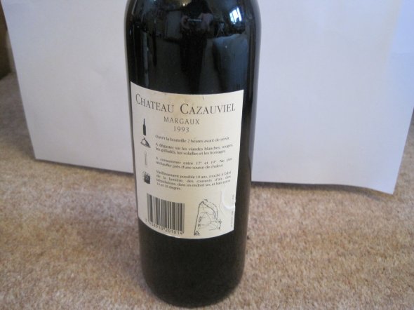 Chateau Cazauviel, Margaux 